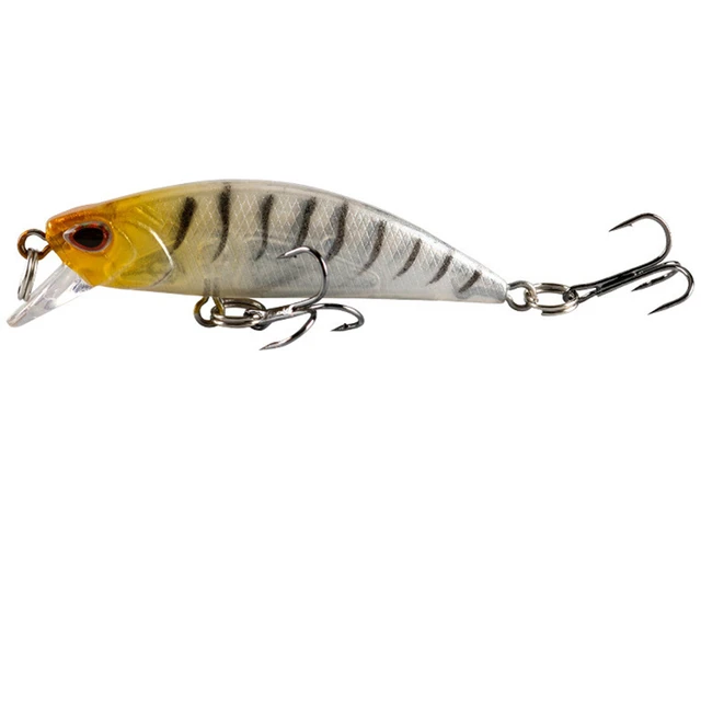 mini Sinking Minnow Wobblers Fishing Lures 5.5cm 5g Trout Artificial plastic Hard Bait Jerkbait Crankbait Bass Fishing Tackle 13