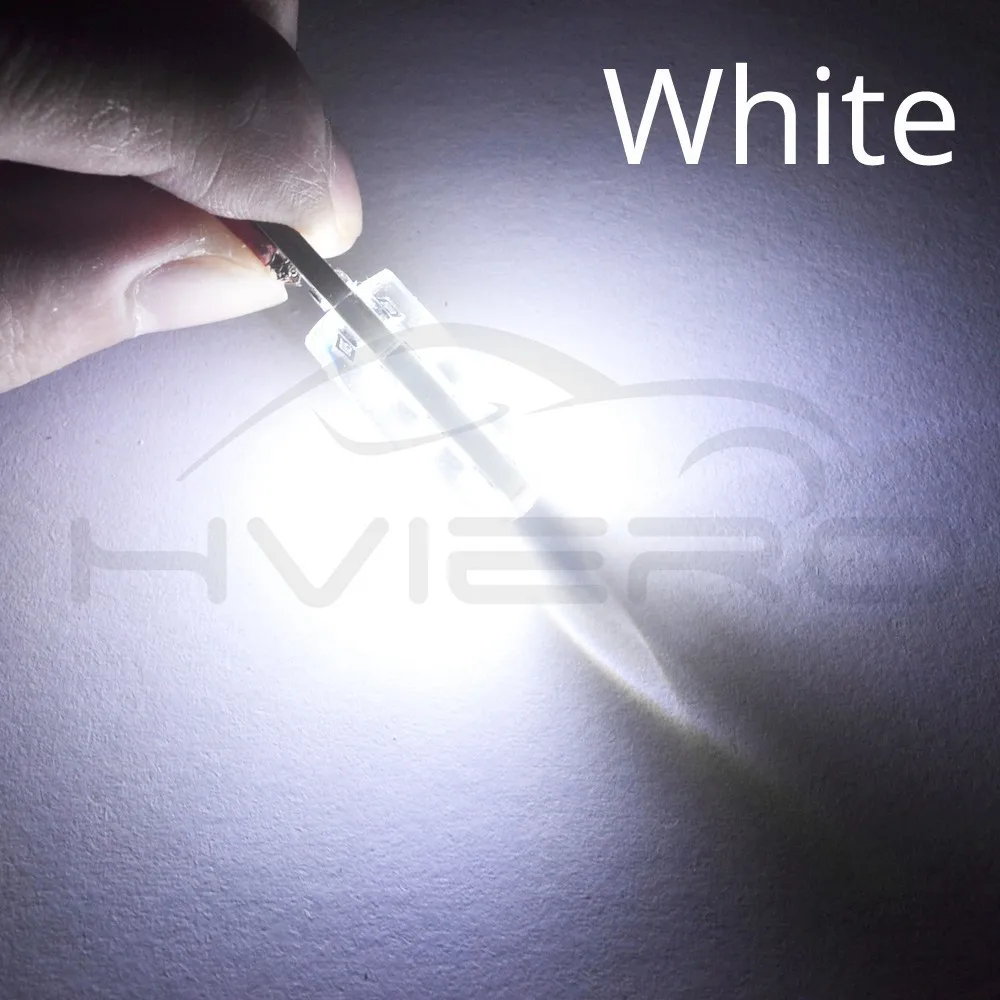 Hviero Car LED T10 510 W5W DC 12V Canbus 6SMD Silicone shell LED Tail Lights Bulb No Error Led Parking Fog light Auto Car Wedge Lamp