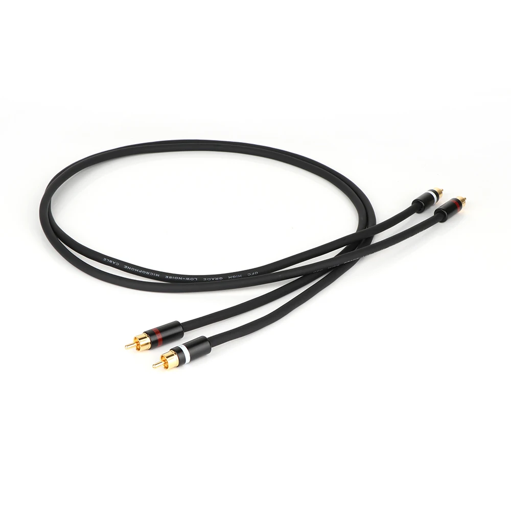 X40118 Hifi Canare 5N OFC  RCA ̺,   HIFI RCA  ̺, ݵ RCA ÷, 2  1 