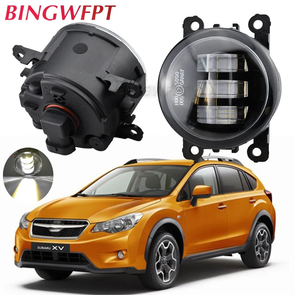 2 Pieces Fog Light For Subaru Forester WRX STI Impreza BRZ Justy
