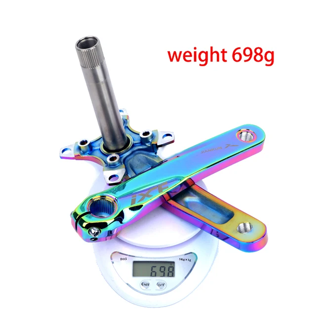 Ixf統合クランクセットmtbクランクアーム自転車hollowtech 104