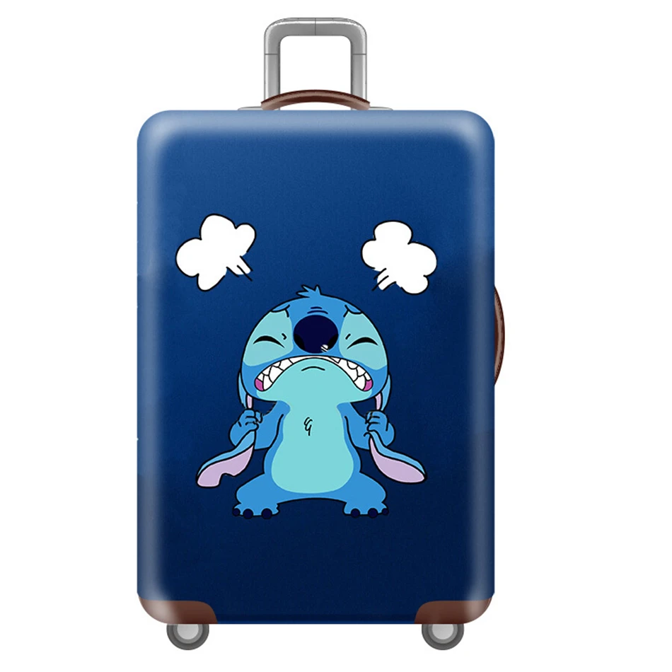 Милый 3D Животный багажный Защитный чехол для путешествий плотный водонепроницаемый эластичный чехол для чемодана для 18-32 дюймов XL аксессуары для путешествий - Цвет: 27