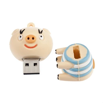 

Cartoon Stand Pig USB Flash Memory Drive lovely Pig U Disk Pen Drive Exquisitely Designed Durable Gorgeous