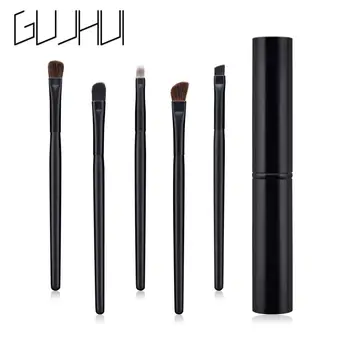 

5PCS Makeup Brushes Foundation Powder Blush Eyeshadow Brush Eyeliner Eyelash Eyebrow Make Up Brush Cosmetics Beauty Tool TSLM1