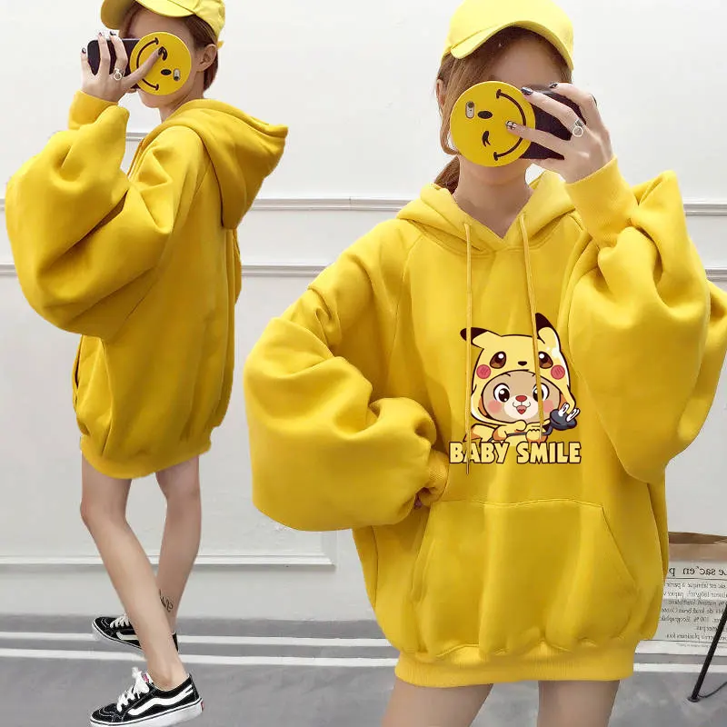 Sudaderas Con Capucha De Pokemon Anime Japones Con Estampado De Dibujos Animados De Pikachu Sudadera Amarilla Para Mujer Sudadera Con Capucha De Lana Kawaii Ropa Harajuku Para Mujer Sudaderas Con Capucha Y Sudaderas Sudaderas Con Capucha De Pokemon Anime Japones Con Estampado De Dibujos Animados De Pikachu Sudadera Amarilla Para Mujer Sudadera Con Capucha De Lana Kawaii Ropa Harajuku Para Mujer Sudaderas Con Capucha Y Sudaderas
