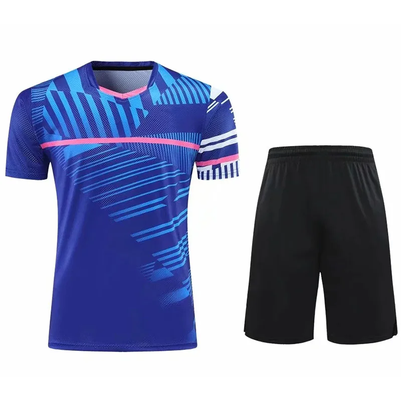 tennis jerseys sportswear badminton shirt shorts set Men Table tennis sets ping pong clothes Badminton jogging sports suits short sleeve t shirt sports clothes