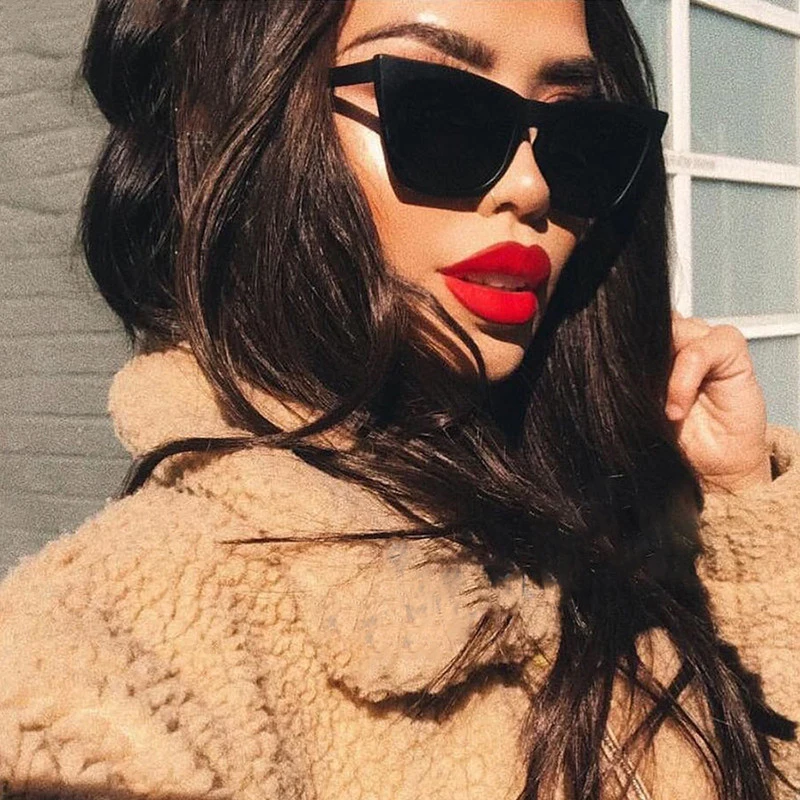 Пластиковые винтажные роскошные женские солнцезащитные очки карамельного цвета, классические ретро очки для путешествий