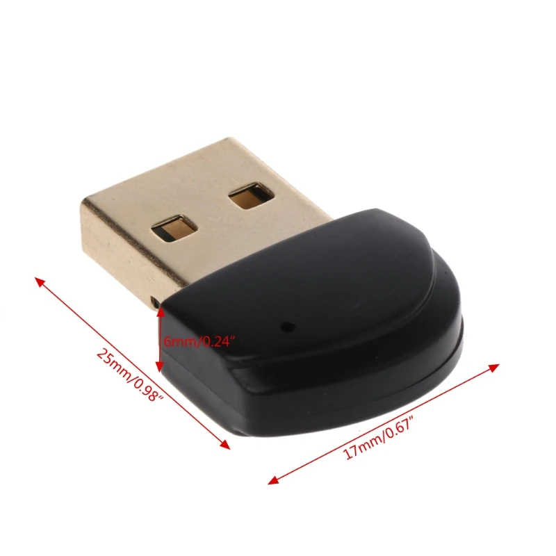 USB аудио передатчик Мини беспроводной USB Bluetooth 4,2 Бесплатный привод адаптер Dongles