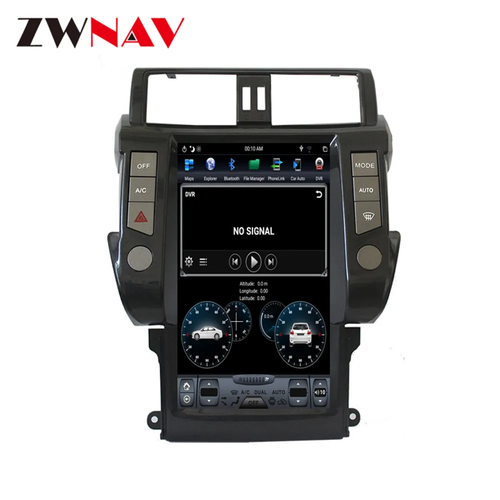13," Android 9 64+ 4G Tesla с DSP Carplay Автомобильный мультимедийный плеер для TOYOTA LAND CRUISER prado 150 2010-2013 gps навигация