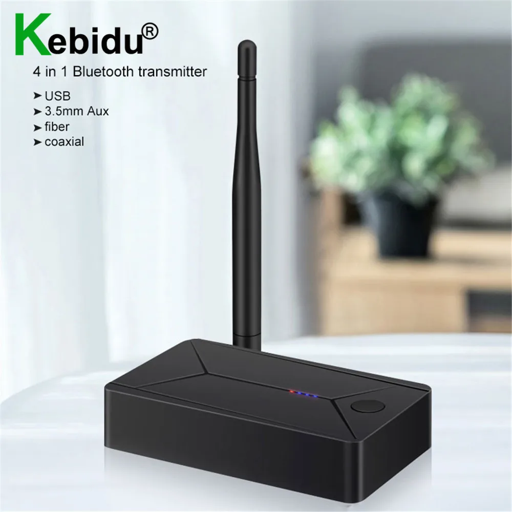 Bluetooth 5.0 Audio Transmitter USB Dongle 3.5mm RCA AUX Coaxial Optical SPDIF Stereo Music Wireless Adapter For TV PC Speaker |