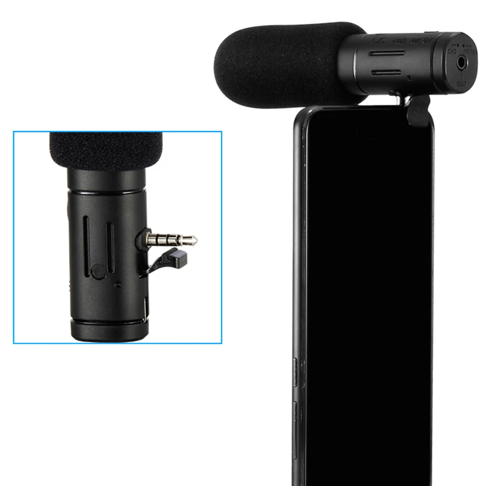 Конденсатор фотографии интервью Запись микрофон для Cano n Niko n камеры DSLR DV SGC-598