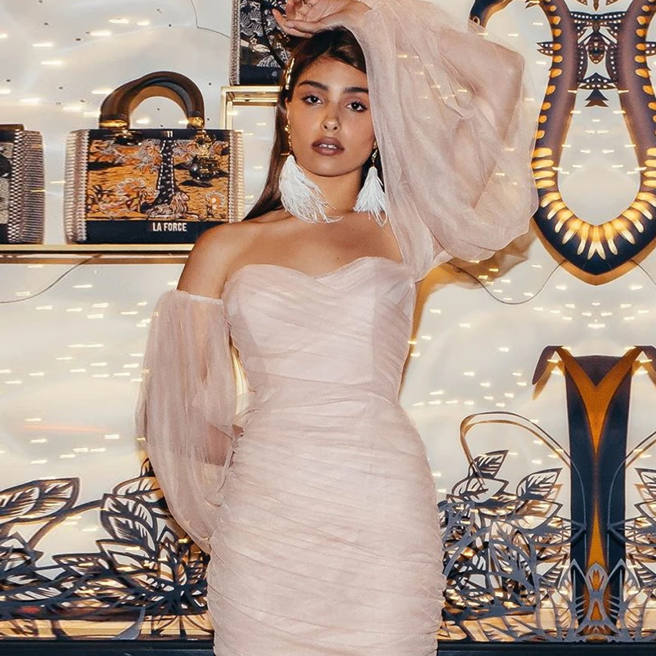 Modest Mermaid Satin Dresses for Wedding 2020 Long