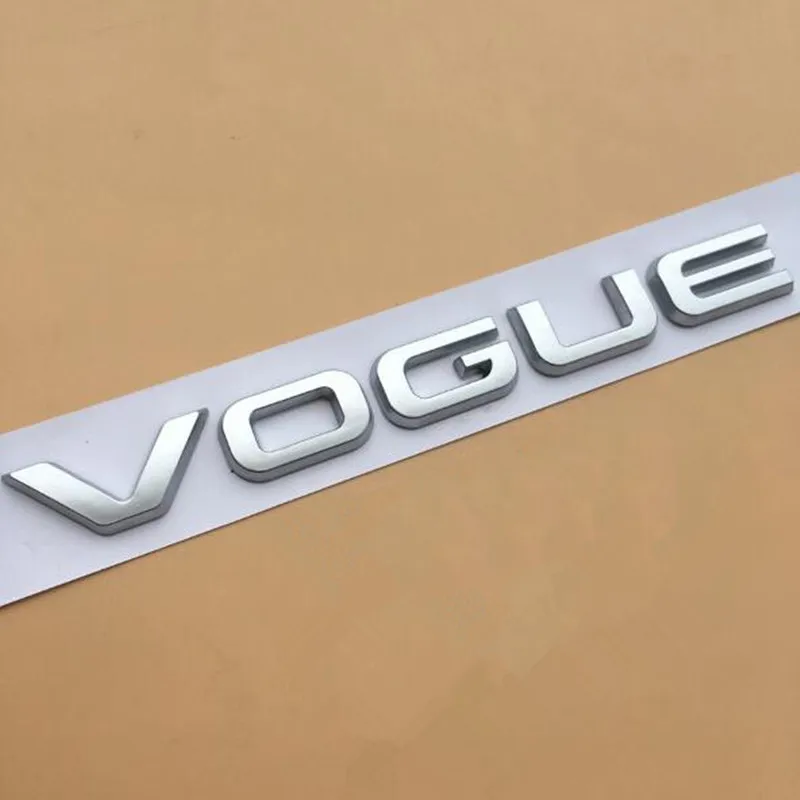 L SDV8 SCV6 Эмблема письмо бар для Range Rover VOGUE VOGUESE Расширенный Executive Edition автомобиля боковой край эмблема на багажник Стайлинг наклейка