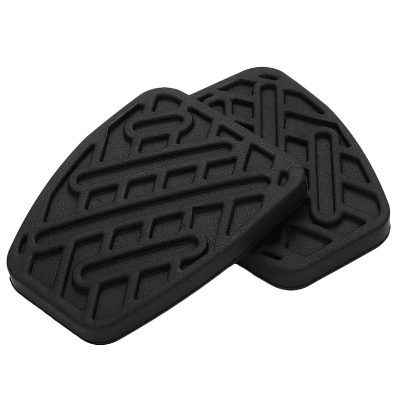 

Pair Of Brake And Clutch Pedal Pad Rubber Cover For Nissan Qashqai 46531Jd00A (Manual)
