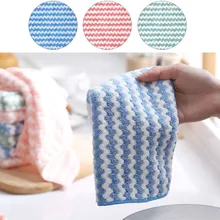 

5PCS Absorbent Microfiber Kitchen Dish Cloth High-efficiency Home Cleaning Towel Kitchen Cleaning Soft Wiping Rags Towel