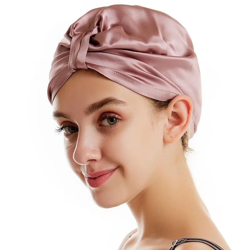 Silk Nightcap100 Mulberry Silk Shower Cap Long Shower Caps Hair Cap