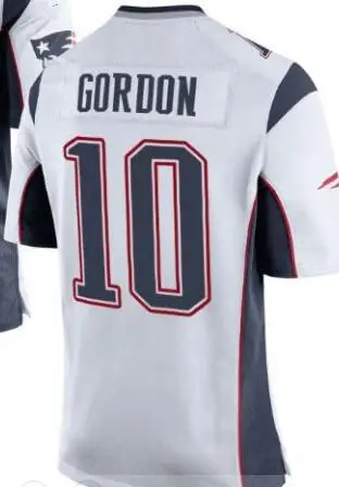 10 Josh Gordon 12 Tom Brady JERSEY 87 Rob Gronkowski 11 Julian Edelman 14 Cooks 92 Harrison JERSEY - Цвет: White