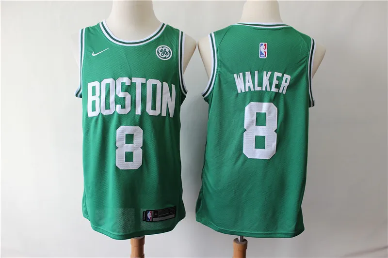 Men's Boston Gordon Hayward Jaylen Brown Jayson Tatum Kyrie Larry Bird Kemba Walker new Jersey