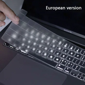 

EU/US/Japanese Version Keyboard Film for MacBook Pro 16 Inch Laptop Keyboard Protective Film Transparent TPU Protective