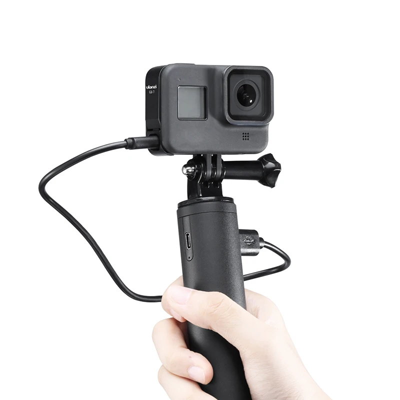 Go Pro 8 Sports Camera Battery Cover Removable Type-C Charging Port Adapter for Gopro Hero Black 8 Charge Connector Power Bank