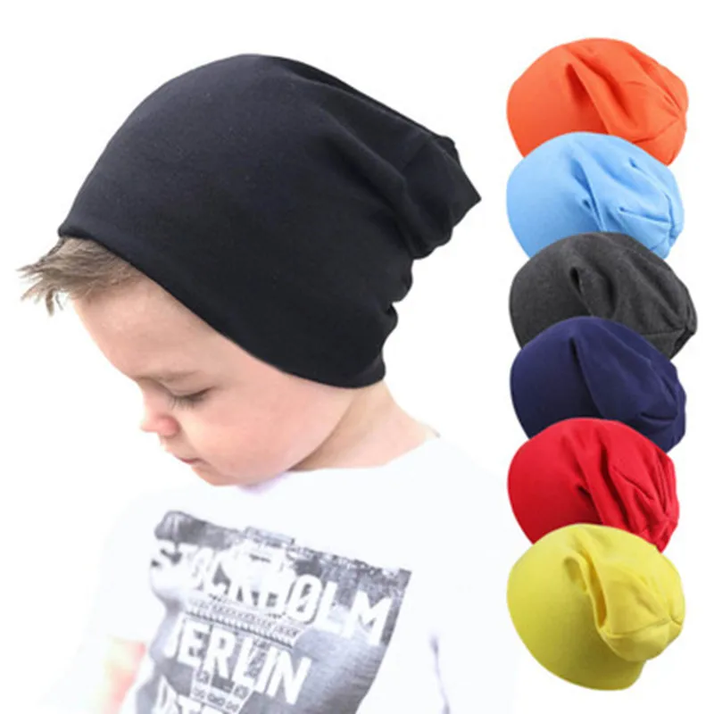 

Baby Knitted Cap Street Dance Hip Hop Hat Spring Autumn Baby Hat for Boys Girls Beanie Cap Winter Warm Solid Color Children Hat