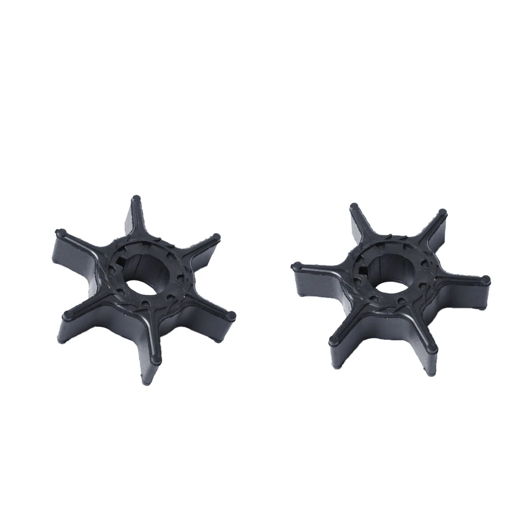2PCS Water Pump Impeller For YAMAHA 63V-44352-01-00 2/4Stroke 8/9.9/15/20hp