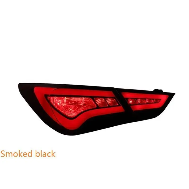 Запчасти Drl автомобилей наружная лампа в сборе Cob Led бег автомобиля освещение фары задние фонари 17 18 для hyundai Sonata - Цвет: Number 8