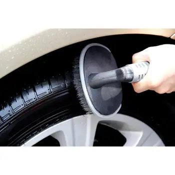 

Good Quality Car Wheel Tire Rim Scrub Brush Special Bumpers Any Wheels Surface Clean Tool Car Clean Brush Auto Product