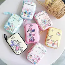 9,5 см* 13,3 см мультфильм шаблон наушники коробка Молния сумка для хранения защитный USB кабель Органайзер аксессуары
