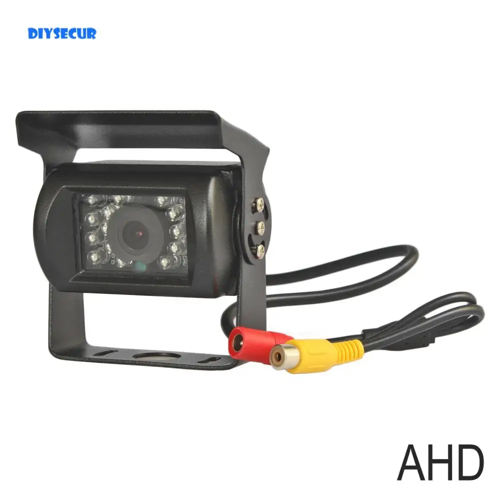 DIYSECUR AHD DC12V 120 градусов Водонепроницаемая Автомобильная камера заднего вида с ИК