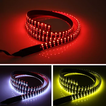 

49 Inch Light Strip 3 Colors Sequential Truck LED Bar Brake Turn Signal