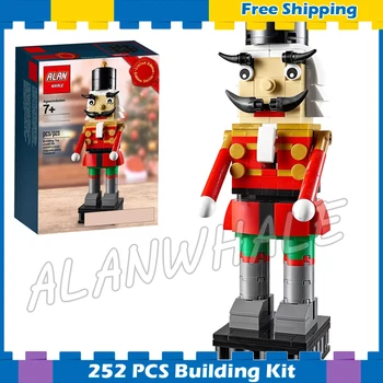 

252pcs New Winter Holiday Nutcracker limited Set SY1251 DIY Model Building Blocks Gifts Children Toys Brick Compatible With Lago