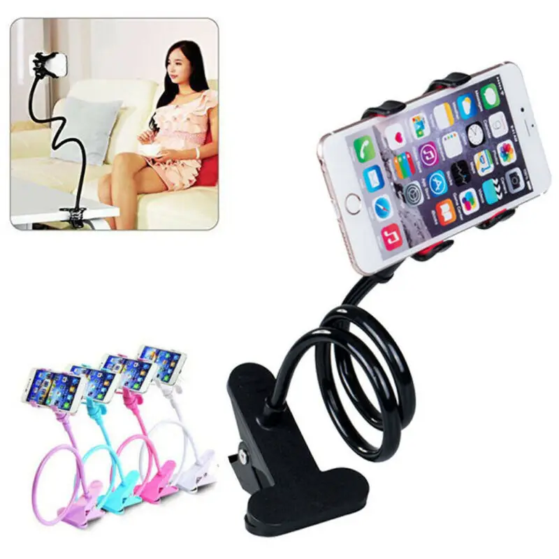 

Mobile Phone Stand Holder Flexible Lazy Bracket Car Bed Desk For iPhone Samsung