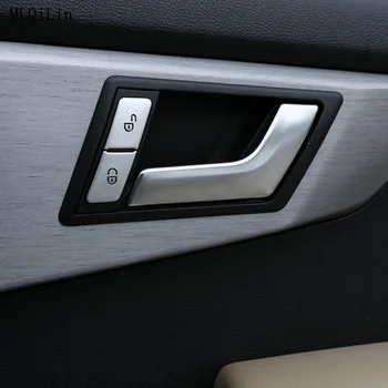 

Car Styling Door Seat Memory Lock Buttons Trim Covers Stickers for Mercedes Benz C E Class W204 W212 Auto Interior Accessories