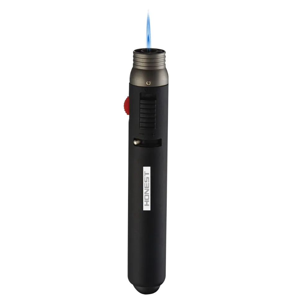 BBQ buy Mini Jet Pencil Flame 503 Torch Butane Gas Fuel Welding Soldering Lighter Jet Flame Portable Pen Butane not Include 2