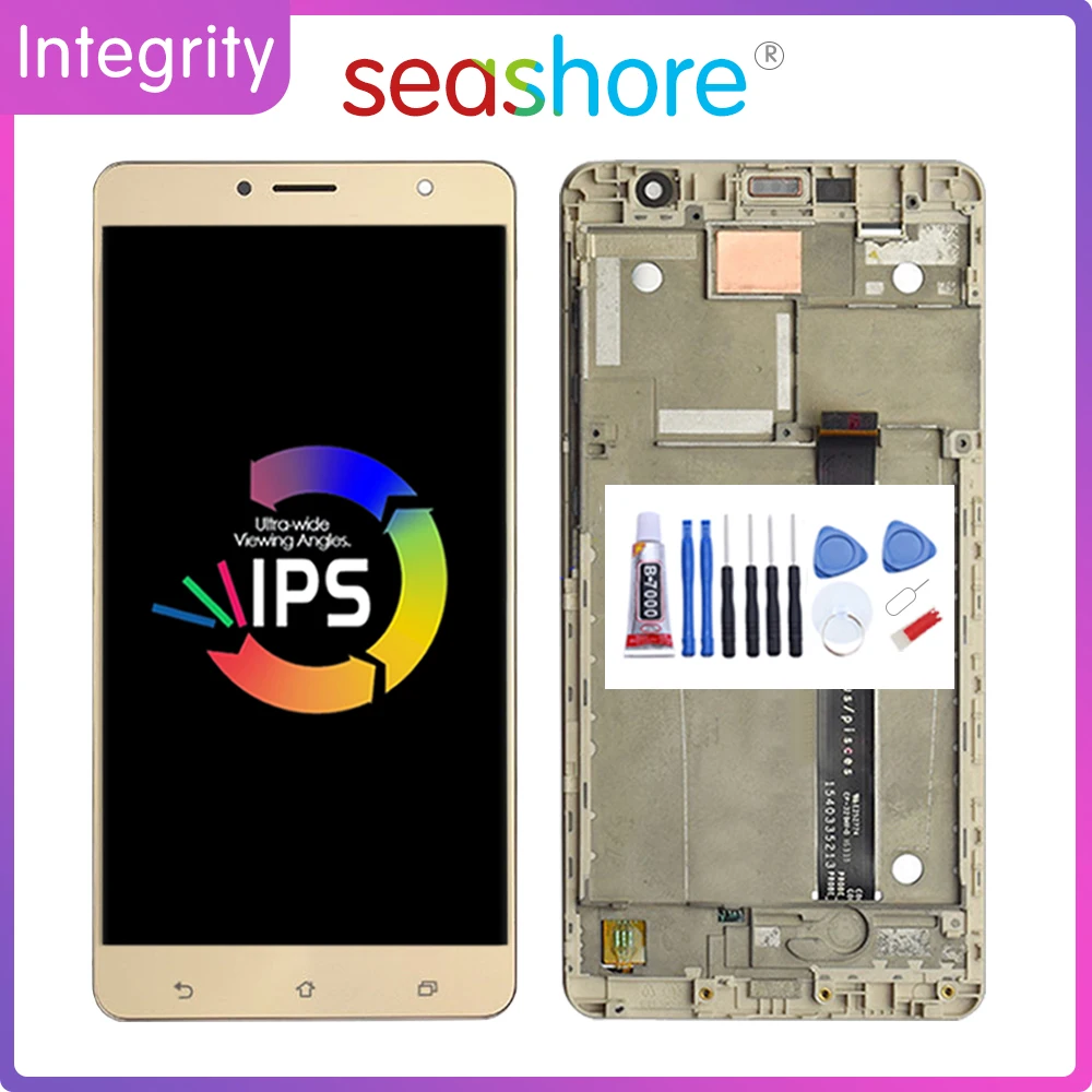 ЖК дисплей 5 дюйма для ASUS Zenfone 3 Deluxe ZS550KL с сенсорным экраном и дигитайзером в сборе