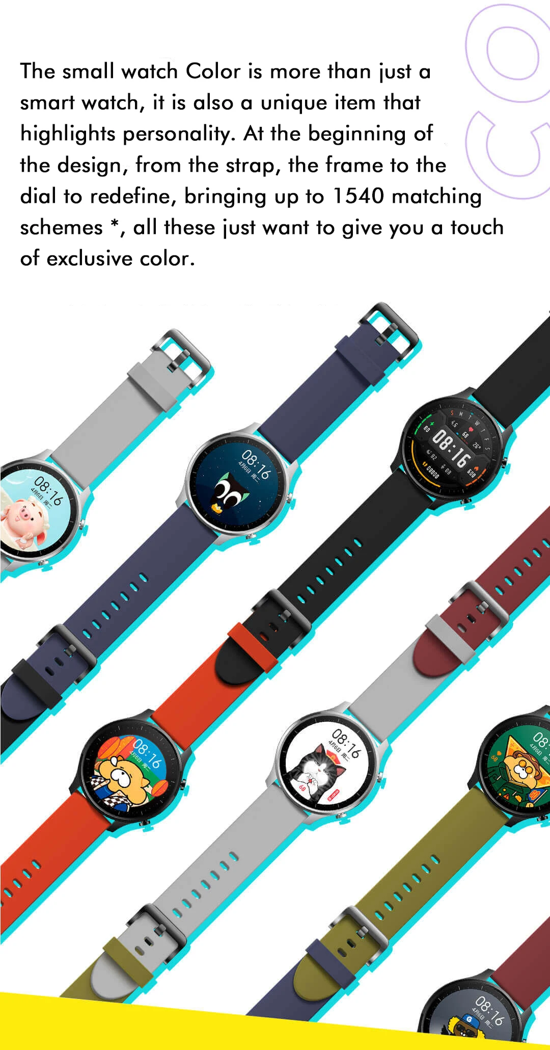 Xiaomi Mi Watch Color Smart Watch 3