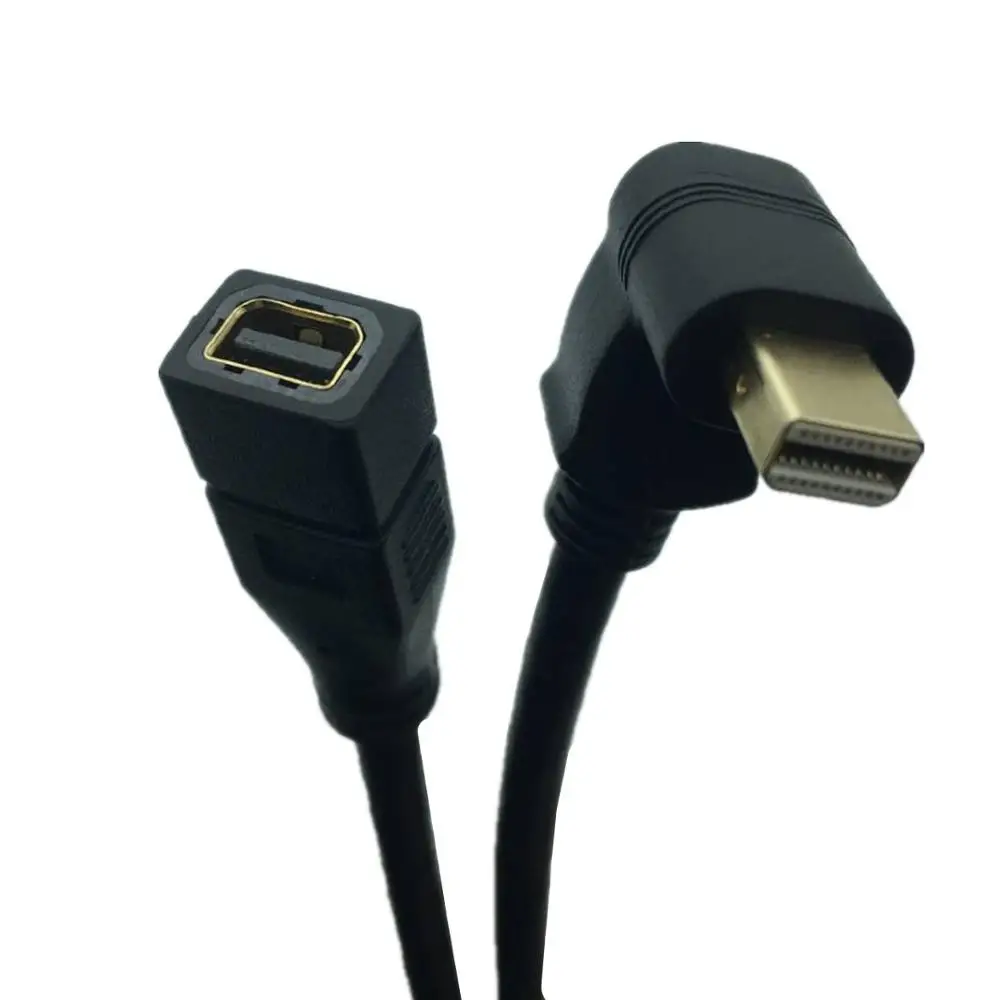30Cm Thunderbolt Mini Displayport Display Port Dp Maschio A Femmina Cavo Di Prolunga Adattatore Convertitore Mini Dp A Mini Dp
