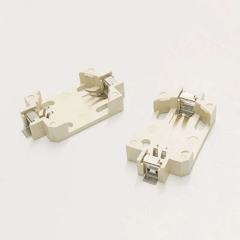 

2000 шт./лот MasterFire белый корпус пластиковый CR2032 2032 SMD держатель батареи