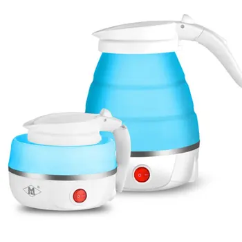 

Cat Travel Folding Electric Kettle Home Silicone Mini Portable Small Kettle Automatic Power Off Insulation
