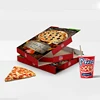 Wholesale High Quality Cheap Custom Logo 30x30 25 33 cm 40 cm Portable Reusable Corrugated Delivery Pizza Box 3