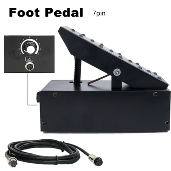Cheap 7 Pin Connector TIG Plasma Welder Foot Pedal For TIG Plasma Welding Machines Power Control Equipment