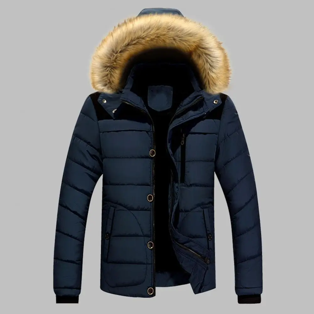 Men Coat Smooth Winter Jacket Padded Great Stitching Great All Match Winter Down Coat down jacket,mens jacket