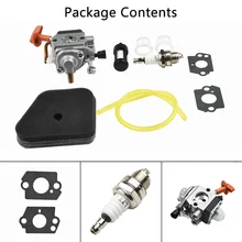 

Carburetor Kit For Stihl FS 87 87R 90 90R 100R 110 110R 130 130R FR 130T HL 90K 95 95K 100 100K FC 100 110 90 95 Zama C1Q 4180