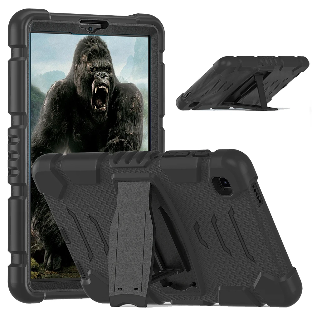 Samsung Galaxy Tab A7 Lite 8.7 inch SM-T220 SM-T225 Case Kids Safe Shockproof Hard PC Silicon Hybrid Stand Tablet Cover tablet case