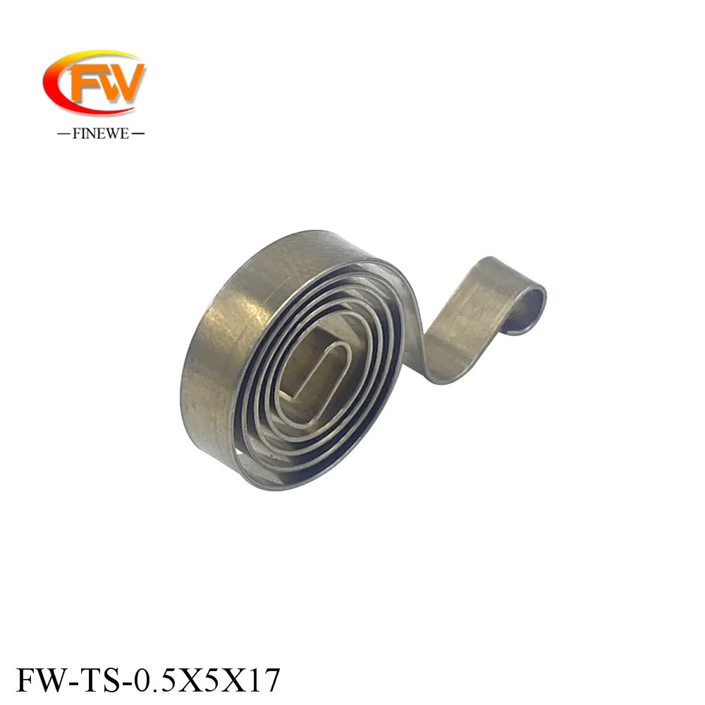 bobina molas de aco espiral plana torcao 05517mm 03