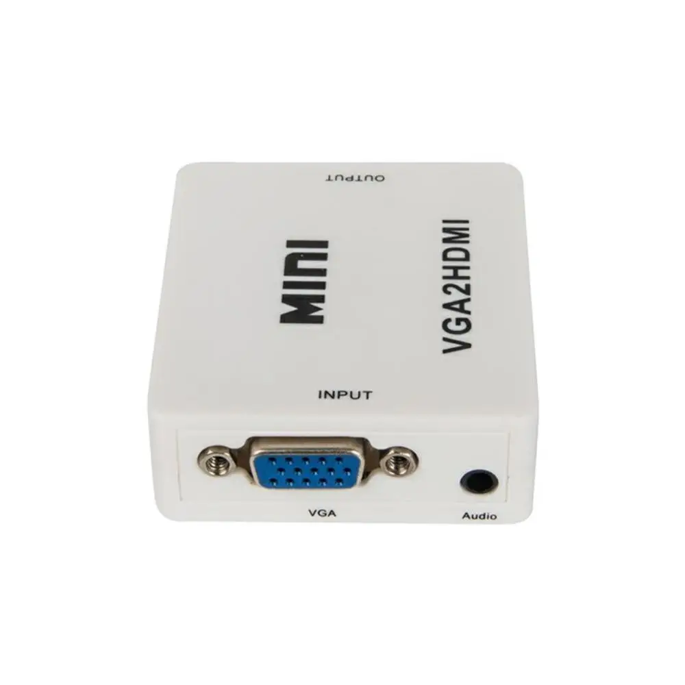 Mini Vga + Audio a Hdmi Convertitore di Hdmi Hd 1080P Convertitore di Hdmi Hd 1080P Adattatore per