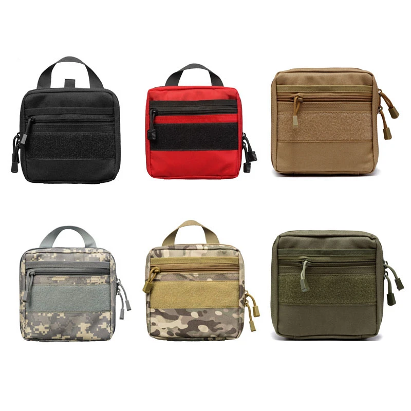 Description Picture 2 of itemSports Outdoor Multi-Function Tool Kit Sundries Storage Bag Tactical Camouflage Accessory Belt Bag Outdoor Camping Accessories