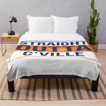 

Soft Blanket for Bed Sherpa Flannel Fleece Blanket Home Travel Sofa Soft Throw Blanket Straight Outta Charlottesville