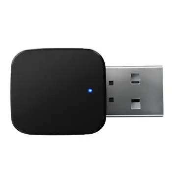 

KN324 KN330 Bluetooth 5.0 Car Transmitter Receiver w/3.5mm Audio Cable Bluetooth Transmitter Receiver Adapter Single Audio